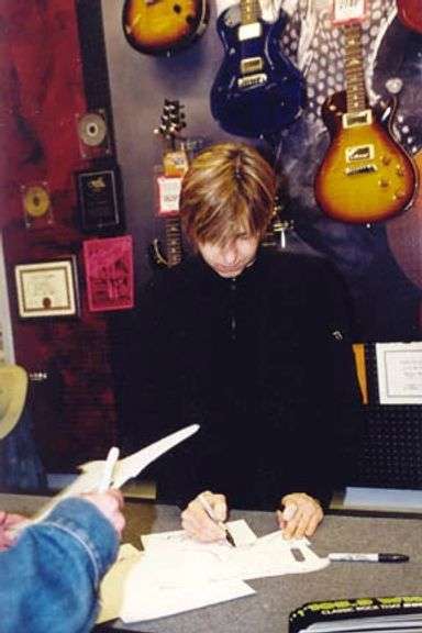 Eric Johnson Signed Autographed Hand Airbrushed Painting Guitar UACC AFTAL