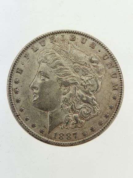 1887 Morgan Silver Dollar