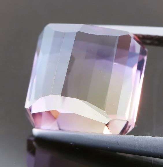 Simply fantastic! 8.64ct custom cut Bolivian Ametrine! Untreated!