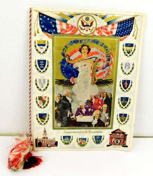 1937 Sesquicentennial of the Constitution Masonic Tribute Book