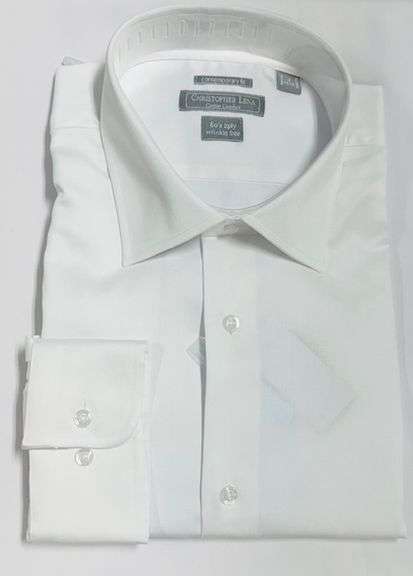 Wrinkle Free Cotton Shirt by Christopher Lena