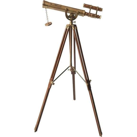 Brass Telescope with Tripod Nautical Spyglass