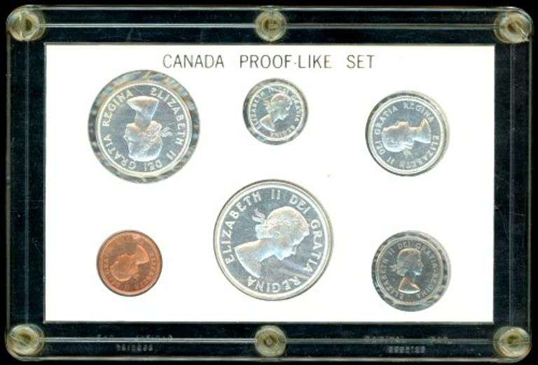 1963 Canadian Silver Prooflike Set