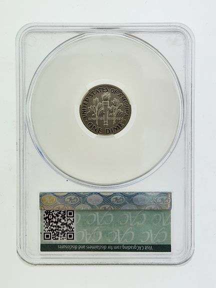 2017-S Enhanced UNC Dime, CAC MS69