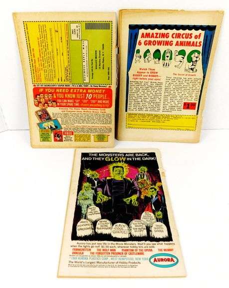 3 DC Superman National Comics, 1960's