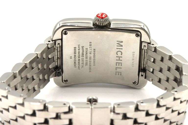 Michele diamond butterfly watch