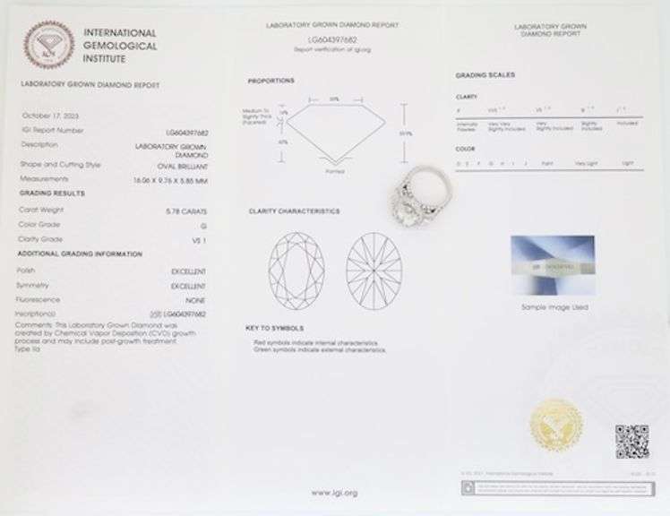 Certified 10.02CTW Diamond Ring