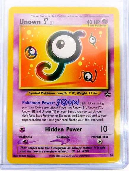 Pokémon 2001 Onown, Wizards of the Coast Promo Card