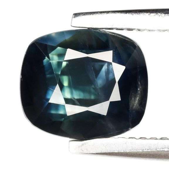 Swirling color saturationin this 1.07ct Australian Sapphire! Heated only!