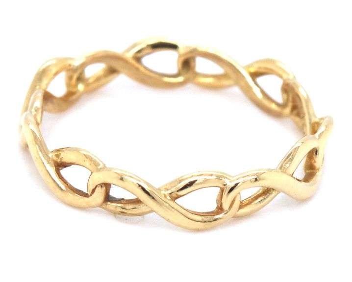 Tiffany & Co Infinity gold band