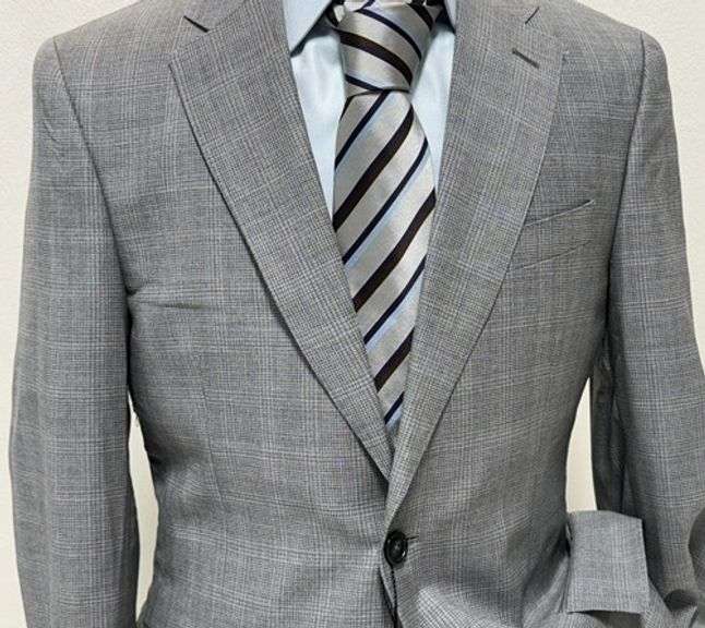 New Spring Summer Modern Fit Suit by Galante, Made in Italy