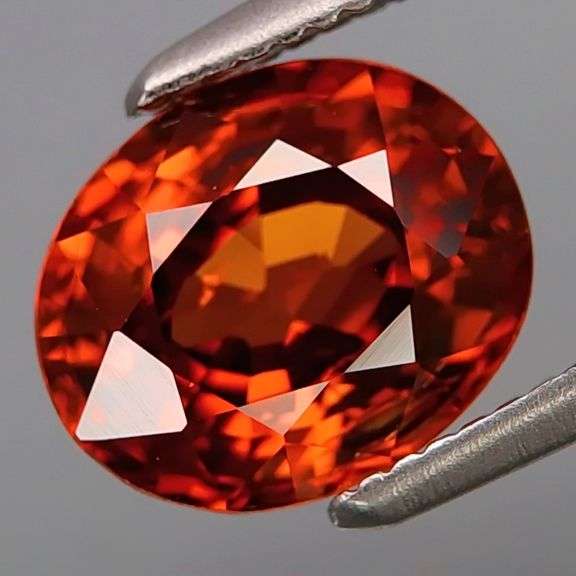 Solitaire grade 2.33ct untreated Imperial Zircon from Tanzania