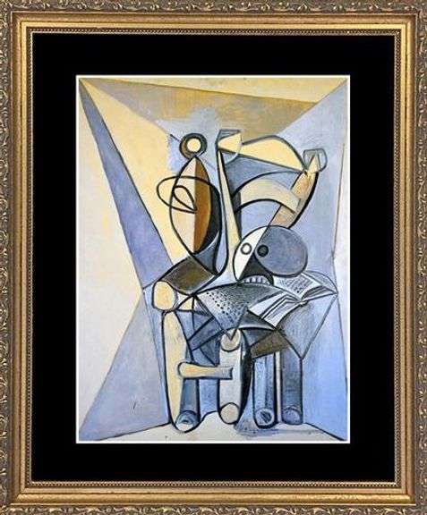 Pablo Picasso, Still Life With Skull On Chair