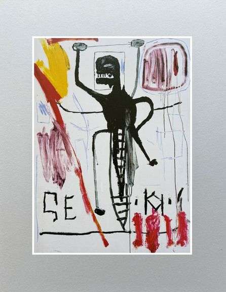 Colorful Jean-Michel Basquiat From 'The Art of Storytelling'