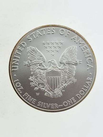 2008-W Burnished American Silver Eagle