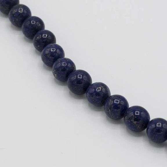 Stunning Natural 672.5 Cttw Blue Lapis Lazuli Lazuli Necklace