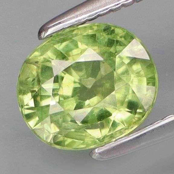 Real! 1.25ct spring green Sapphire! Heated only!