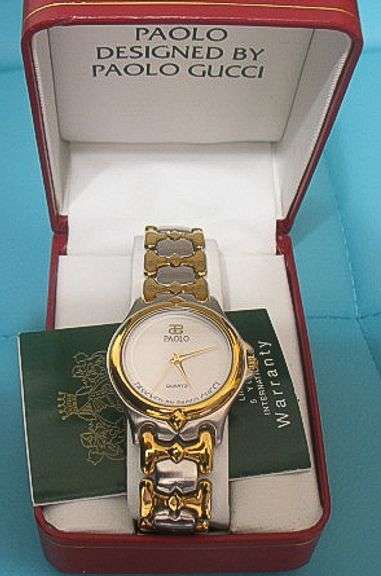 LIKE NEW, MEN'S PAOLO GUCCI WATCH