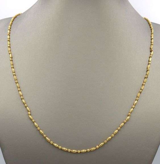 Valuable & Beautiful 22K YG Necklace