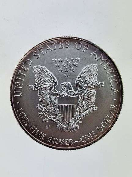 2011-W Burnished American Silver Eagle