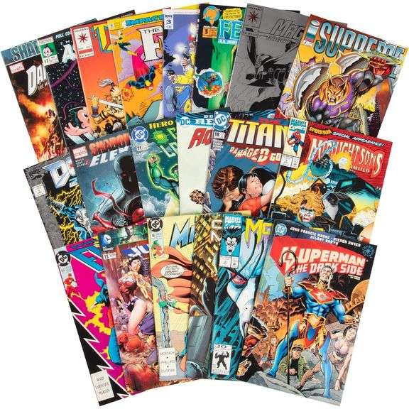20 Comic Book Lot Assorted Superhero Collection