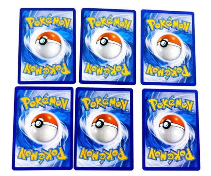 6 Pokémon Cards, 2012-2017