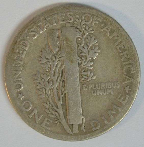 Key Date 1921-P Mercury Dimes in nice VG