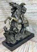 Napoleon Crossing the Alps Bronze Sculpture