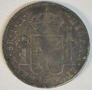 Sharp attractive 1797 Mexico 8 Reales Silver Piece