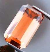 Premium 16.95ct true Imperial Topaz! Look at the color!