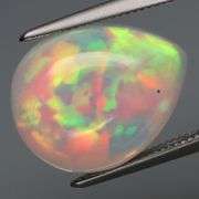 Remarkable! AAA 7.35ct patchwork patterned Welo Jelly Opal!