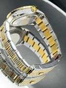 ROLEX STAINLESS STEEL GOLD DIAMOND DIAL JUBILEE BAND WATCH 11.5CT