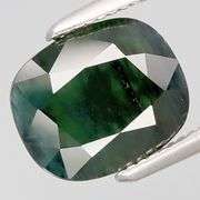 Elegant 2.55ct midnight green Sapphire -heated only!