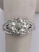 Certified 2 CT Diamond Ring E/VS