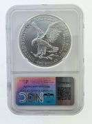 2021 American Silver Eagle, NGC MS69 Type 2 "Red Book Label"
