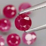 Deep violet red! 2.59 carats of REAL Burmese Rubies!