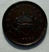 1863 Oshkosh Wisconsin CW Store card R-6