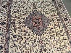 Superb Silk&Wool Tabriz Rug 4x6
