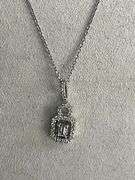 CERTIFIED BRAND NEW 14K WHITE GOLD DIAMOND NECKLACE