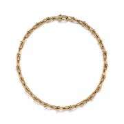 TIFFANY & CO. 18K YELLOW GOLD HARDWEAR LINK NECKLACE