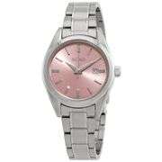 Seiko Women’s Quartz Watch Pink Dial Stainless Steel Bracelet 30mm