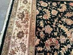 Magnificent Silk &Wool Tabriz Rug 8x10