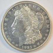 Deep Mirror Prooflike BU 1921-P Morgan Silver Dollar