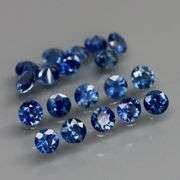 Sparkling 2.02ct diamond grade set of sapphire blue Sapphires!