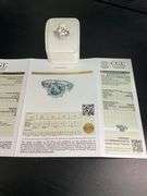 Wow! Certified 4+ CTTW Natural Diamond Ring set in Platinum