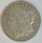 Very sharp 1883-CC Morgan Silver Dollar. Key date