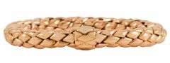 Chimento Braided Stretch Clasp Bracelet in 18K