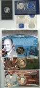 7 Assorted Silver & Clad Eisenhower Dollars from the 1970