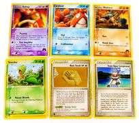 6 Pokémon Trade Cards