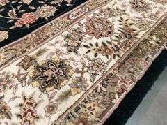 Magnificent Silk &Wool Tabriz Rug 8x10